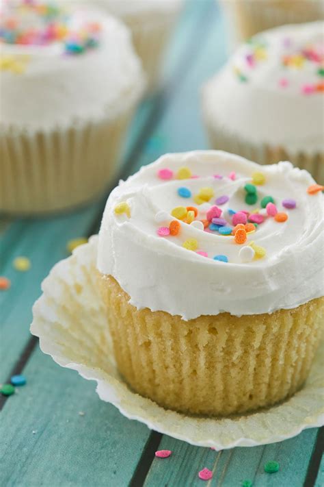 Homemade Vanilla Cupcakes With Buttercream Frosting Varshas Recipes