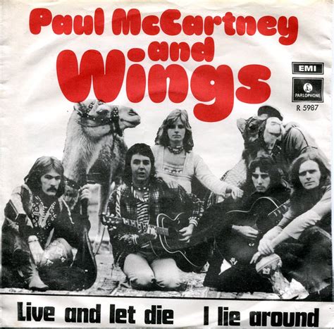 The beloved theme of james bond's eighth movie, where roger moore made his debut as 007. LI-18-F001 | Paul McCartney And Wings with the soundtrack ...