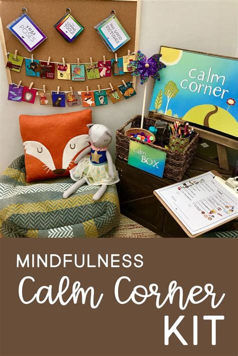Calm Down Corner Classroom Management Social Emotional Learning Coping