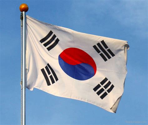 National Flag Of South Korea Collection Of Flags
