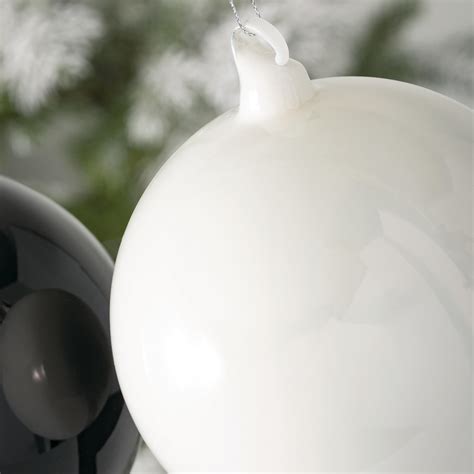 Wholesale Ball Ornament Ornaments Black White Glass Sullivans