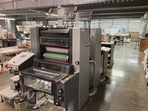 Heidelberg Speedmaster Sm 52 2 2 Colours Offset Printing Machine From