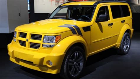 Detroit 2010 Dodge Nitro Detonator Is Massively Yellow Autoblog
