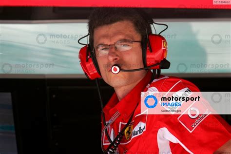 Chris Dyer Aus Ferrari Race Engineer Formula One World Championship