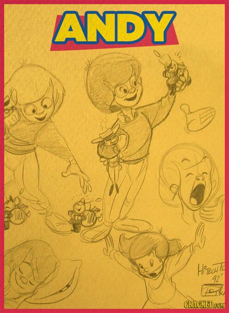Early Toy Story Concept Art Shows An Evolving Animation Style