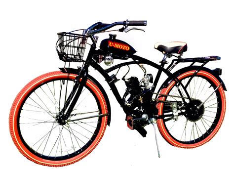 New Diy Complete 66cc80cc 2 Stroke Motorized Bike Kit With 26 Cruiser