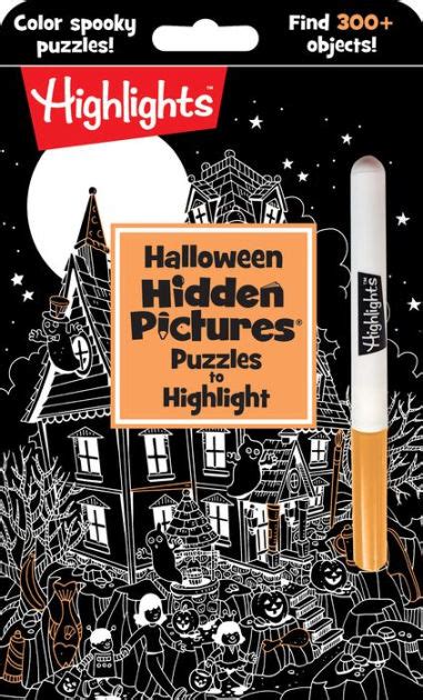 Halloween Hidden Pictures Puzzles To Highlight By