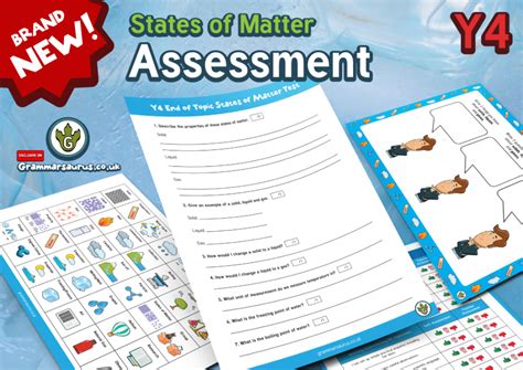 Das ist die neue und schwierige idee! Year 4 Science - States of Matter - Assessment Pack ...