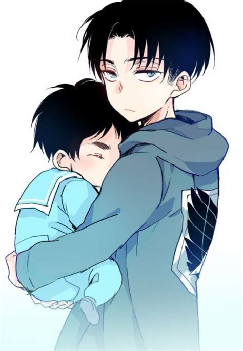 Kid Levi And Baby Eren Attack On Titan Levi Attack On Titan Attack