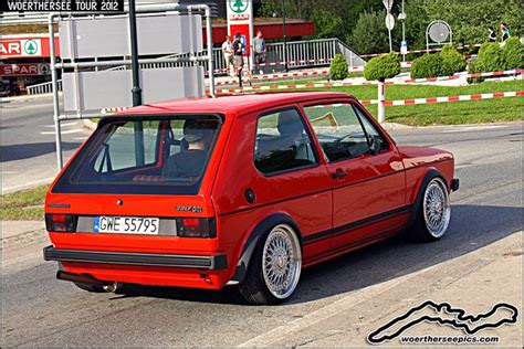 Mars Red VW Golf Mk1 GTI By Retromotoring Via Flickr Vw R32 Mk4