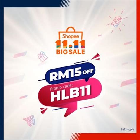 The first one is straightforward, and offers better rates. Shopee 11.11 Sale RM15 OFF Promotion With Hong Leong Bank ...