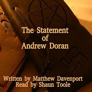 The Statement Of Andrew Doran By Matthew Davenport Dab Of Darkness