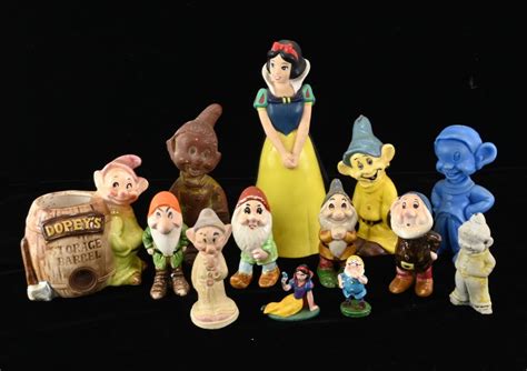 Sold Price Vintage Walt Disney Seven Dwarfs Figurines November Sexiz Pix