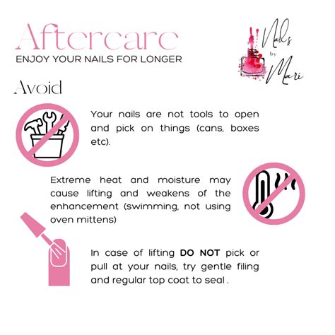 Aftercare Importance Nails By Mari