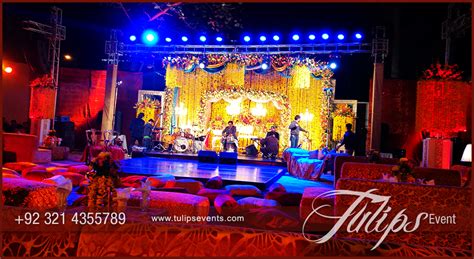Sangeet Night Stage Decoration Tulips Events In Pakistan 05 Tulips