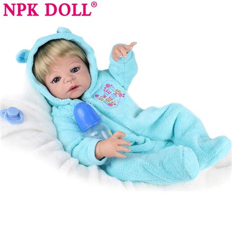 Npkdoll 55cm Soft Silicone Reborn Dolls Baby Realistic Doll Reborn 22