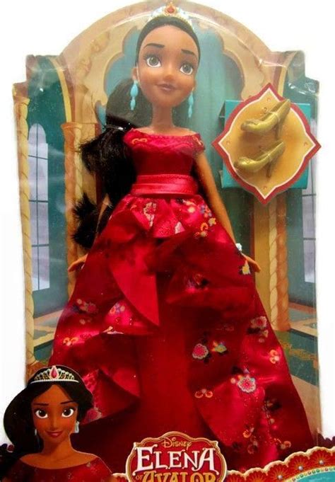Disney Elena Of Avalor Latina Princess Doll Royal Gown With Accessories