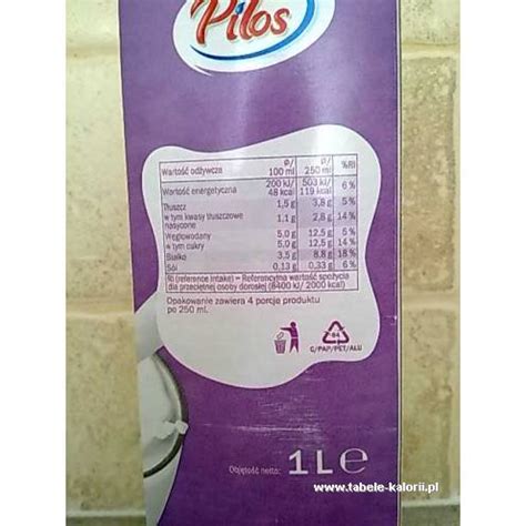 Czy Cukrzyk Może Pić Mleko Bez Laktozy - Mleko bez laktozy 1,5% - Pilos - kalorie, wartości odżywcze, ile