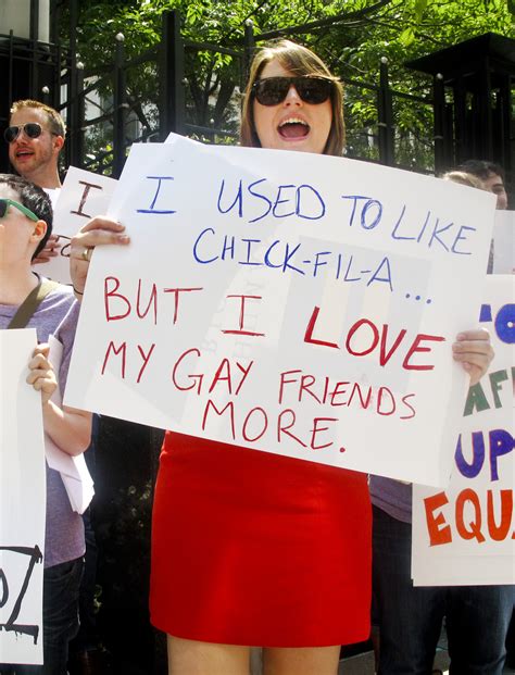 chick fil a gay flap a wakeup call for companies npr