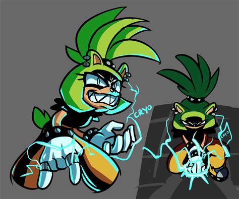Surge The Tenrec By Cryogx On Newgrounds