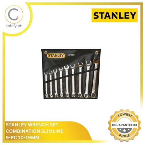 Stanley Wrench Set Combination Slimline 9 Pc 10 19mm Lazada Ph