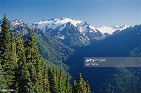 Usa Washington Olympic National Park High Divide Mount Olympus High Res