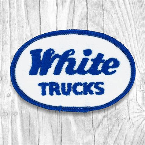 White Trucks Vintage Patch Megadeluxe