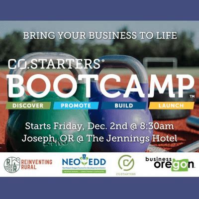 CO STARTERS Bootcamp Northeast Oregon Economic Development District
