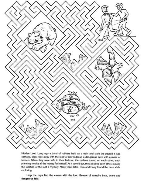 Welkom Bij Dover Publications Maze Puzzles Fallen Book Book Activities