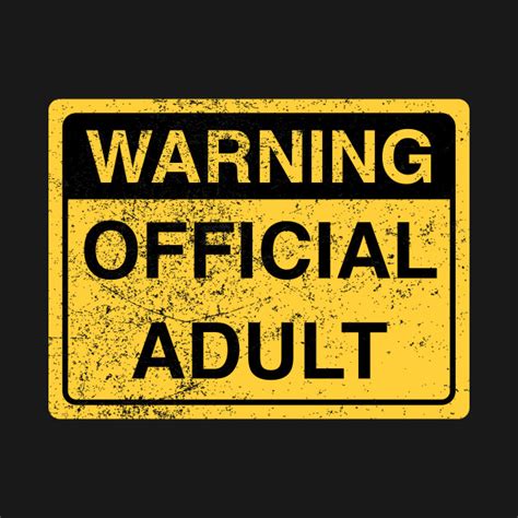 You really know how to shine. Funny Official Adult 18th Birthday Gag Gift - Warning ...