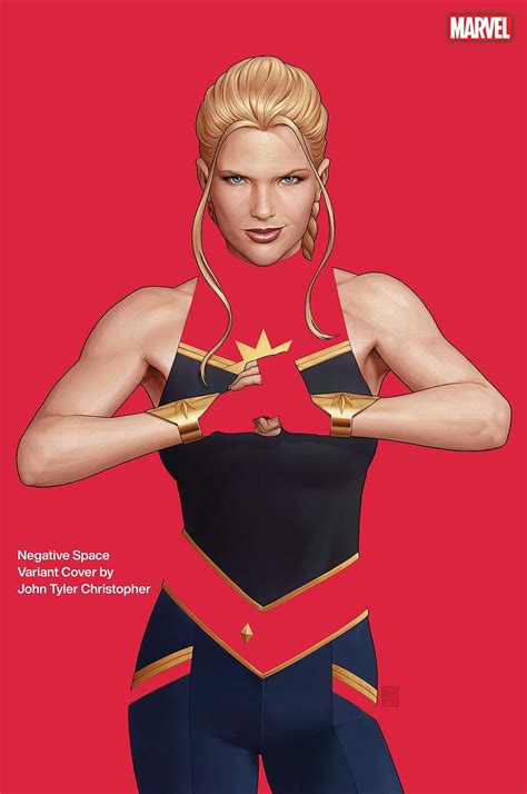 Captain Marvel 1 Preview Captain Marvel Gets A Glow Up