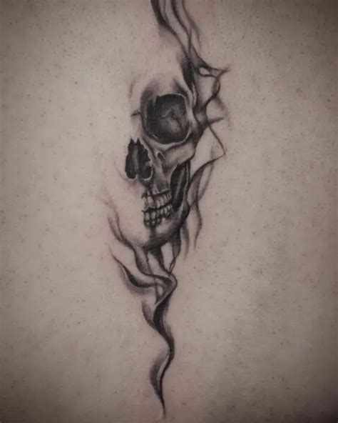 Update More Than 63 Smokey Skull Tattoo Designs Vn