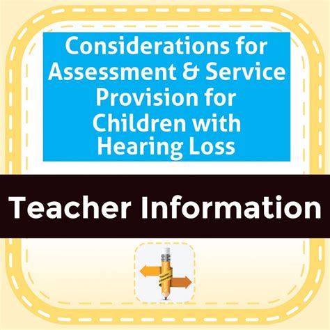 Considerations For Assessment And Service Provision For Children With