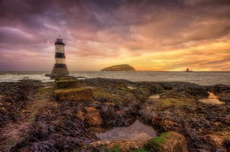 Trwyn Du Lighthouse Photograph By Jason Green Pixels