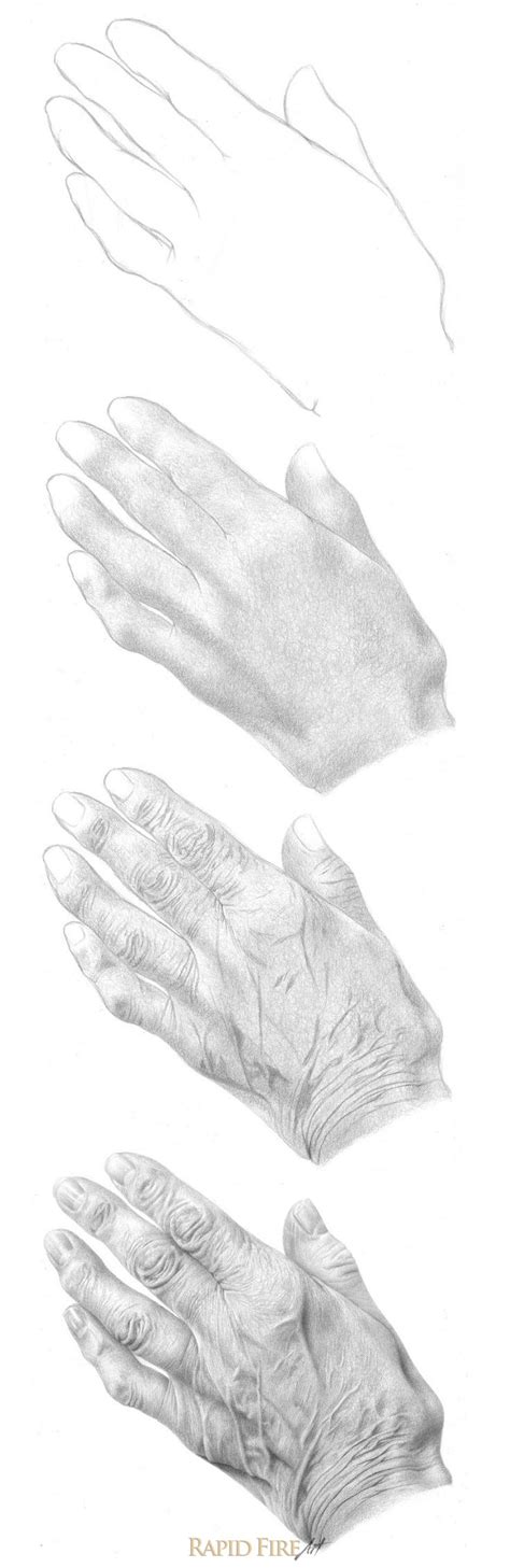 How To Draw Hands Part 2 Beyond Structure Rapidfireart Realistic