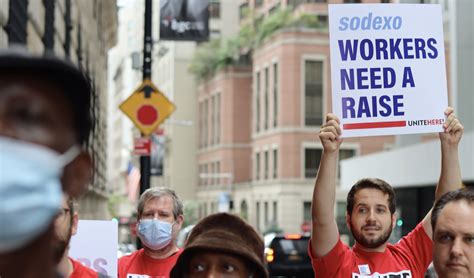 UNITE HERE on Twitter: "Sodexo workers need a raise. We can’t keep up