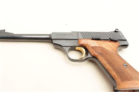 Belgian Made Browning Challenger Semi Automatic Pistol 22lr Caliber