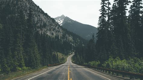 Photography Forest Mountains Road Wallpapers Hd