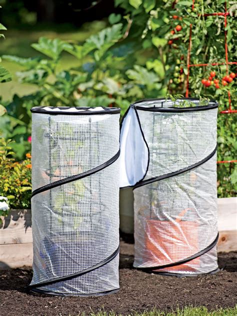 Plant Cover Pop Up Grow Bag Accelerator Plant Covers Grow Bags Greenhouse
