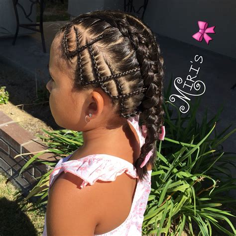 One of the things i love most about having little girls is the fun chance i get every day to do their hair. Hair style for little girls | Kids braided hairstyles ...