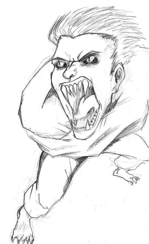 Vampire Sketch By R Daza On Deviantart