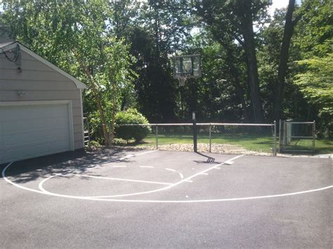 Diy Basketball Court Stencil Diy Basketball Court Diy Basketball