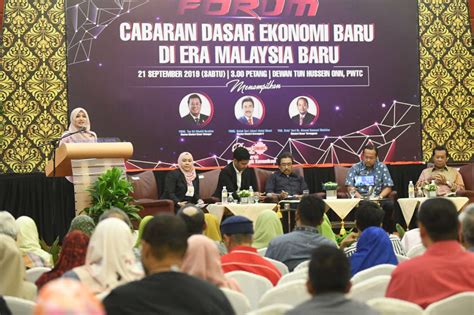 Dasar ekonomi baru (deb) berpihak kepada siapa? Forum Cabaran Dasar Ekonomi Baru Di Era Malaysia Baru - UMNO