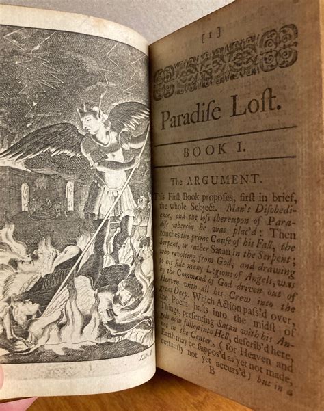 Paradise Lost A Poem In Twelve Books De Milton John 1711 Dark
