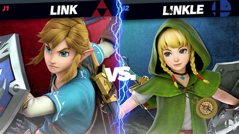 Link Vs Linkle Super Smash Bros Ultimate Youtube