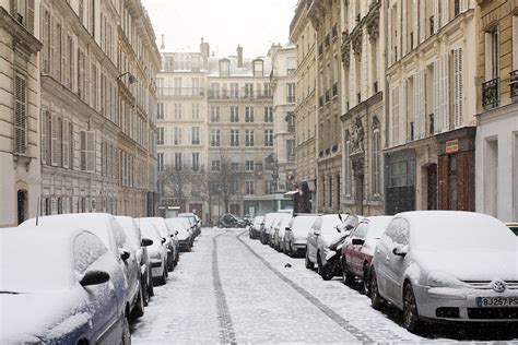 Paris In The Snow Everyday Parisian