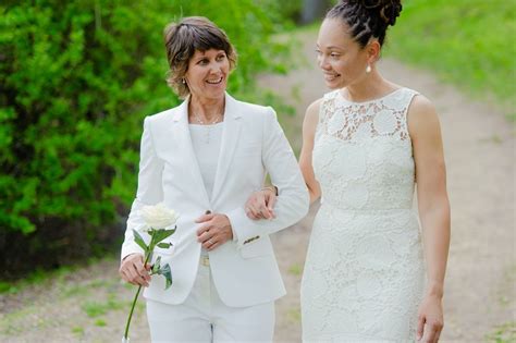 Same Sex Wedding Lesbian Wedding Wedding Attire Wedding Suits Wedding Dresses Happy Women
