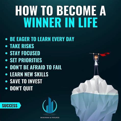 How To Win In Life Becoming A Successful Person Is Not Easy Its Hard