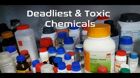 Fatal Chemicals In The Lab Toxic Chemicals In The World Youtube