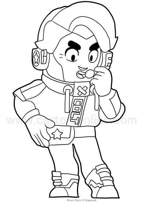 Free Printable Brawl Stars Colouring Pages Sheyikelsie